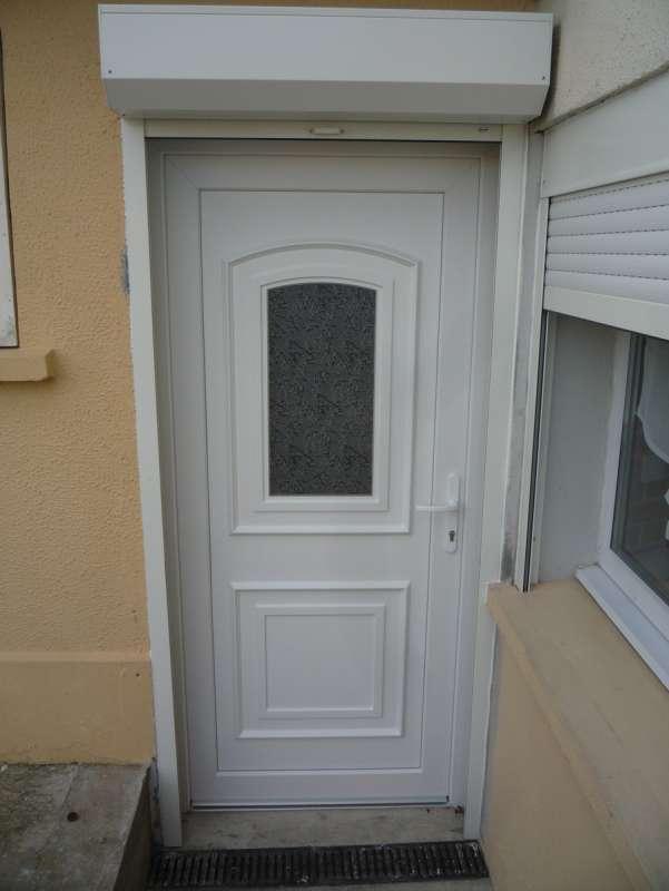 Pose porte sur mesure avec volet