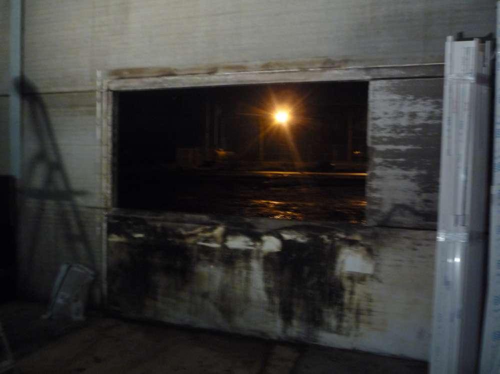 Chassis suite incendie avant