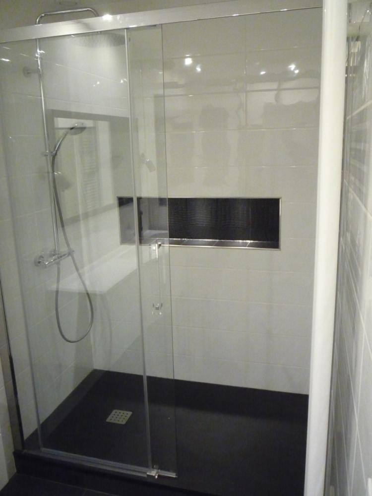 Creation douche italienne apres